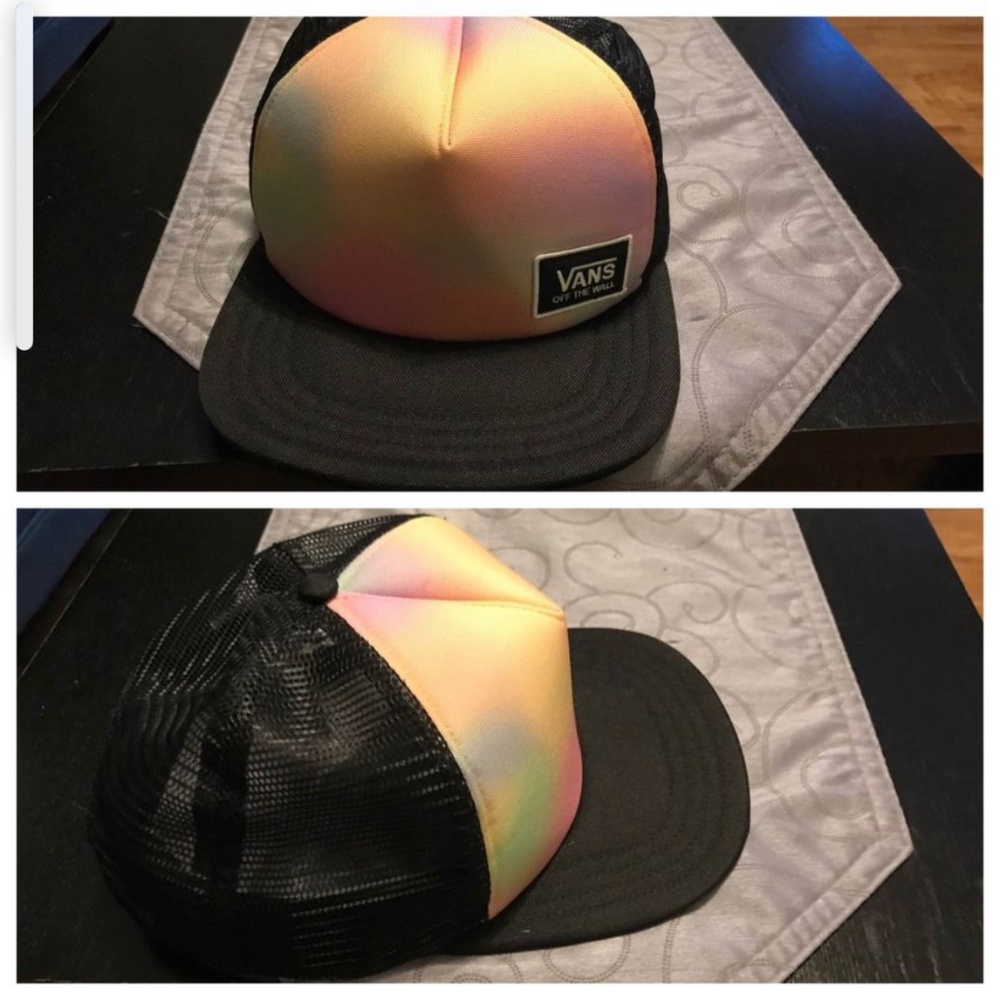 VANS Trucker hat straight bill